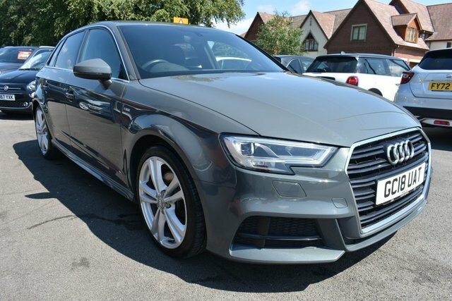 Audi A3 Tfsi S Line Sportback GC18UAT Grey #2