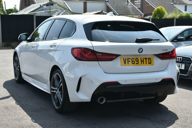 BMW 1 Series 118I M Sport Hatchback VF69HTD White #6