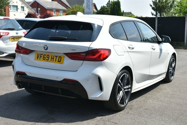 BMW 1 Series 118I M Sport Hatchback VF69HTD White #5