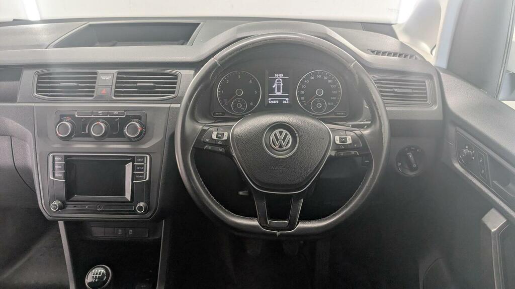 Volkswagen Caddy 2.0 Tdi C20 Bluemotion Tech Trendline Swb Euro 6 White #3