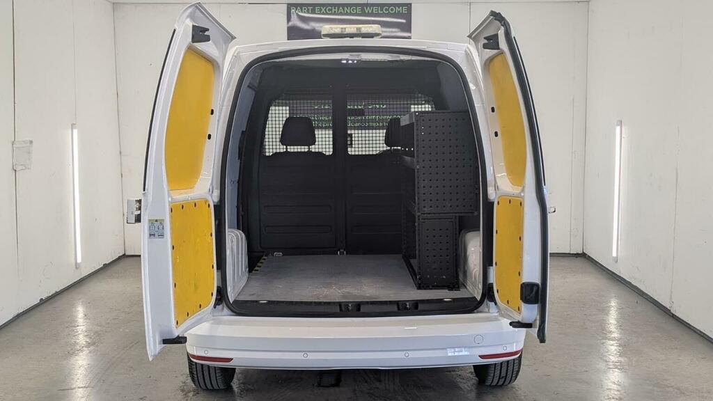 Volkswagen Caddy 2.0 Tdi C20 Bluemotion Tech Trendline Swb Euro 6 White #4