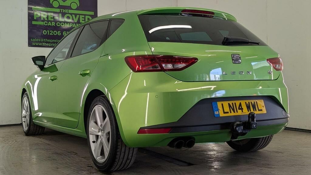 Seat Leon Estate 2.0 Tdi Cr Fr Sport Tourer Euro 5 Ss Black #15