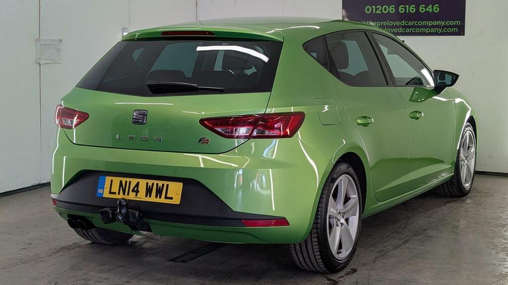 Seat Leon Estate 2.0 Tdi Cr Fr Sport Tourer Euro 5 Ss Black #21