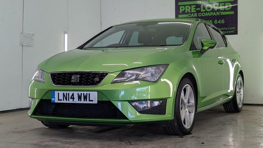 Seat Leon Estate 2.0 Tdi Cr Fr Sport Tourer Euro 5 Ss Black #13