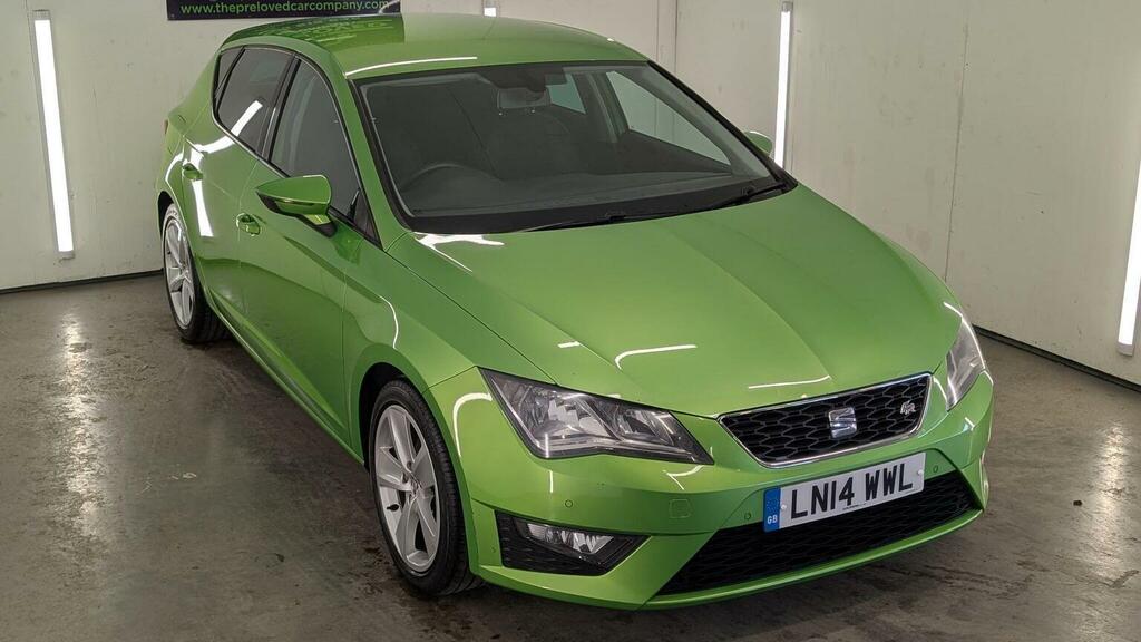 Seat Leon Estate 2.0 Tdi Cr Fr Sport Tourer Euro 5 Ss Black #7