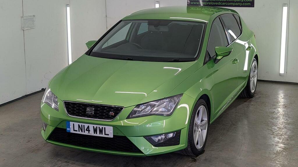 Seat Leon Estate 2.0 Tdi Cr Fr Sport Tourer Euro 5 Ss Black #12