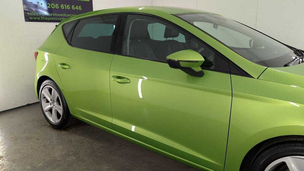 Seat Leon Estate 2.0 Tdi Cr Fr Sport Tourer Euro 5 Ss Black #8