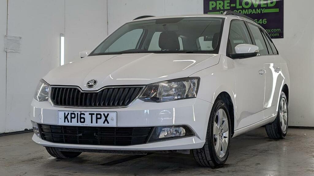 Skoda Fabia 1.4 Tdi Se Euro 6 Ss White