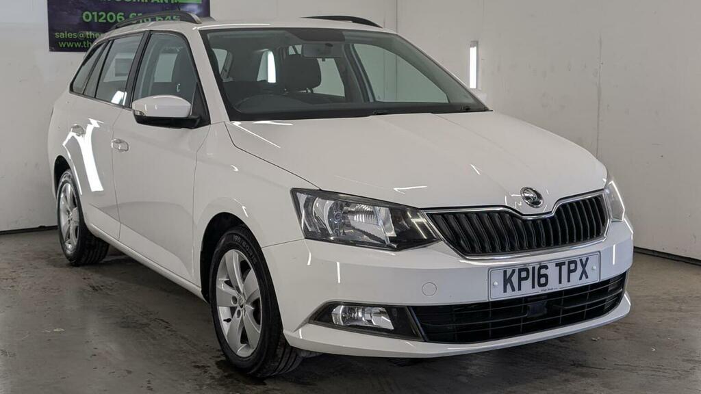 Skoda Fabia 1.4 Tdi Se Euro 6 Ss White #6