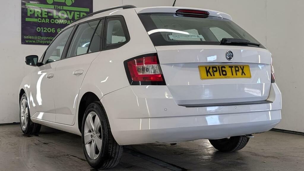 Skoda Fabia 1.4 Tdi Se Euro 6 Ss White #5