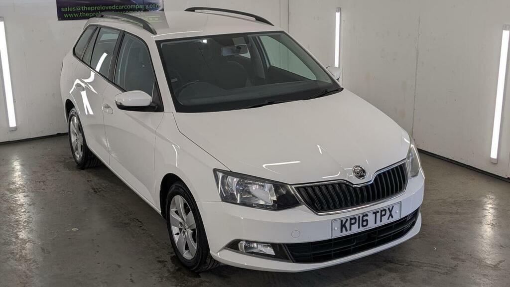 Skoda Fabia 1.4 Tdi Se Euro 6 Ss White #2
