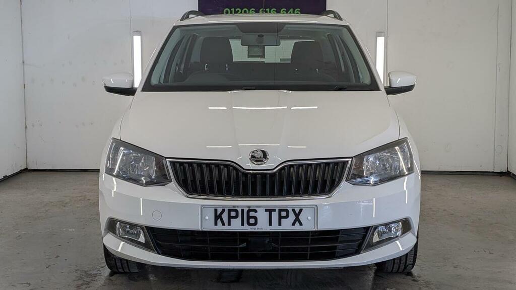 Skoda Fabia 1.4 Tdi Se Euro 6 Ss White #3