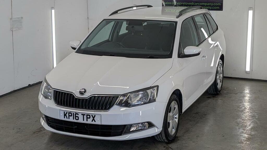 Skoda Fabia 1.4 Tdi Se Euro 6 Ss White #4