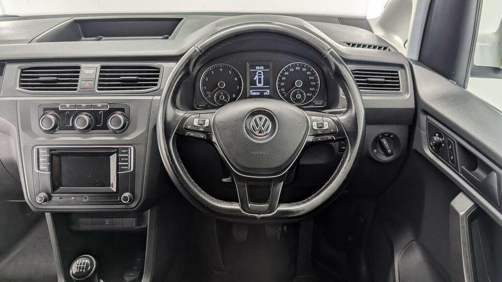 Volkswagen Caddy Mpv White #61