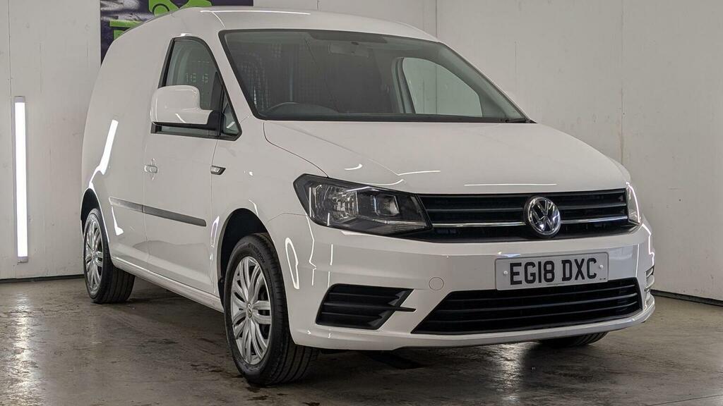 Volkswagen Caddy Mpv White #10