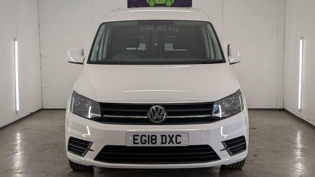 Volkswagen Caddy Mpv White #11