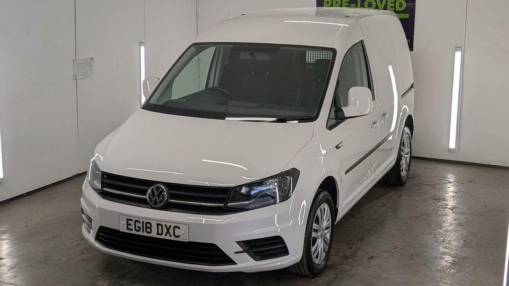 Volkswagen Caddy Mpv White #14
