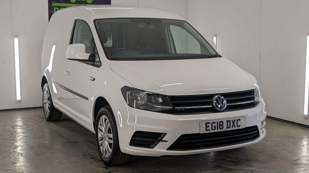 Volkswagen Caddy Mpv White #9