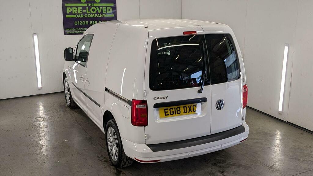 Volkswagen Caddy Mpv White #8