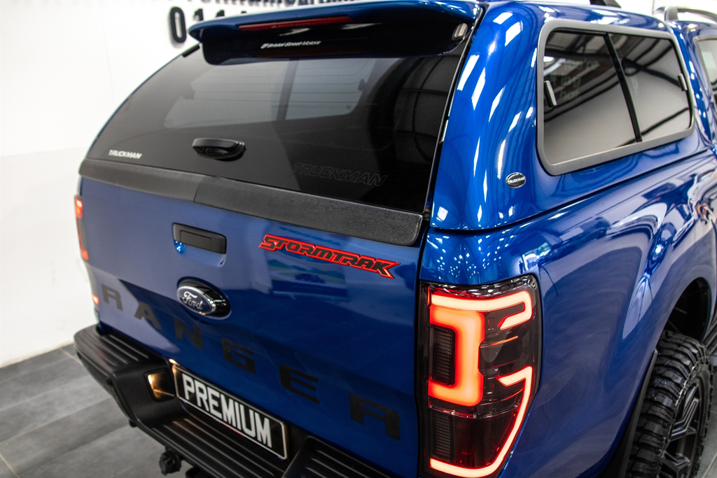 Ford Ranger Tdci 160 XL 4X4 Double Cab With Truckman Top 2013 Black #10