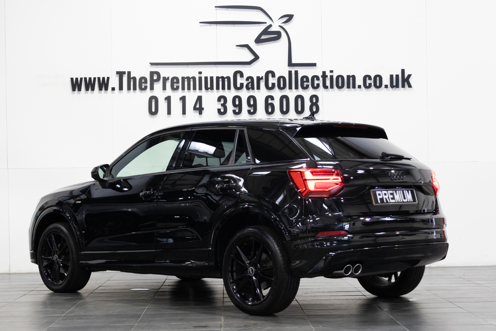 Audi Q2 Tfsi S Line Black #3