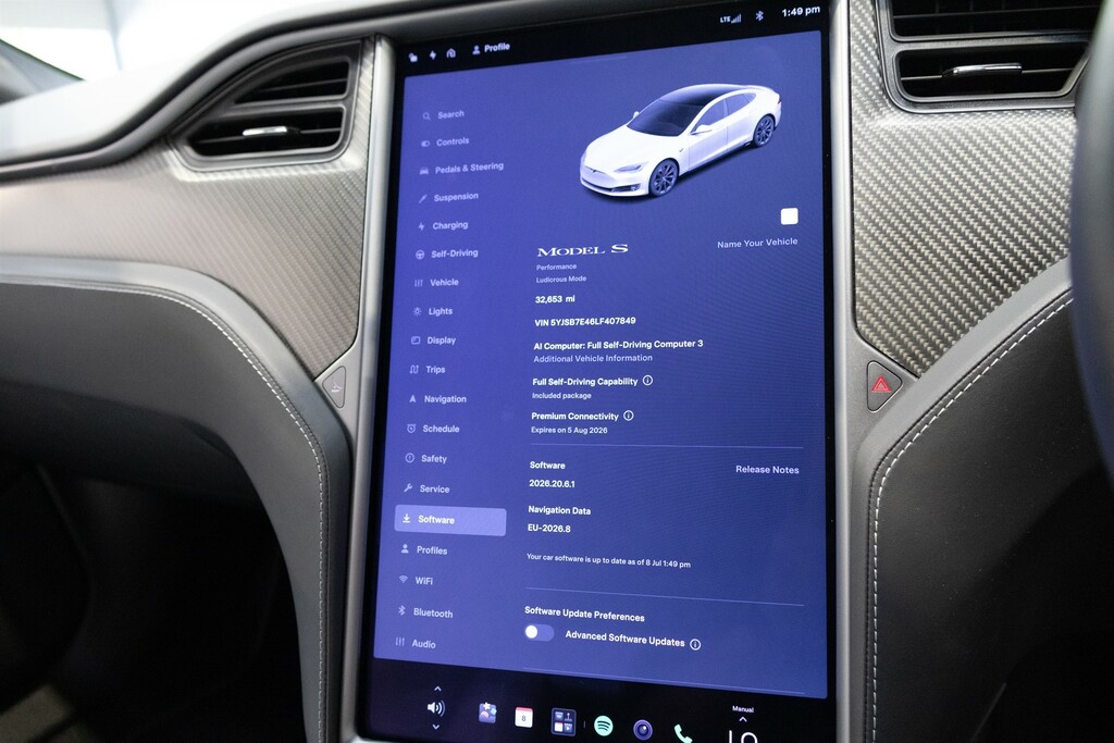 Tesla Model S Model S Ludicrous Performance Awd Grey #21