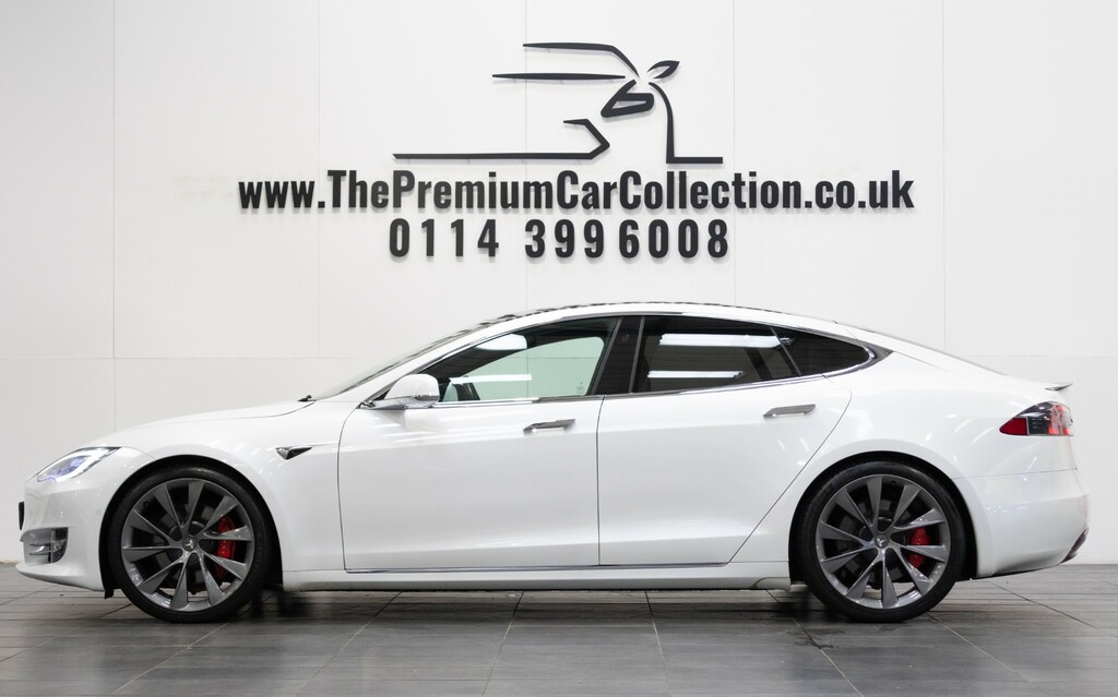 Tesla Model S Performance Ludicrous Awd White #3