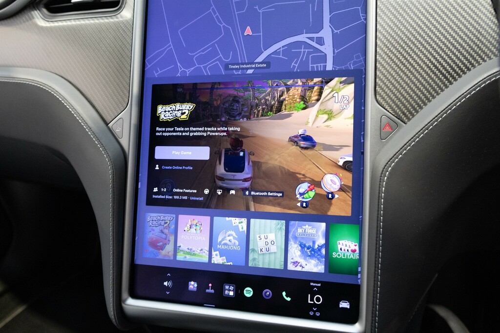 Tesla Model S Model S Ludicrous Performance Awd Grey #25