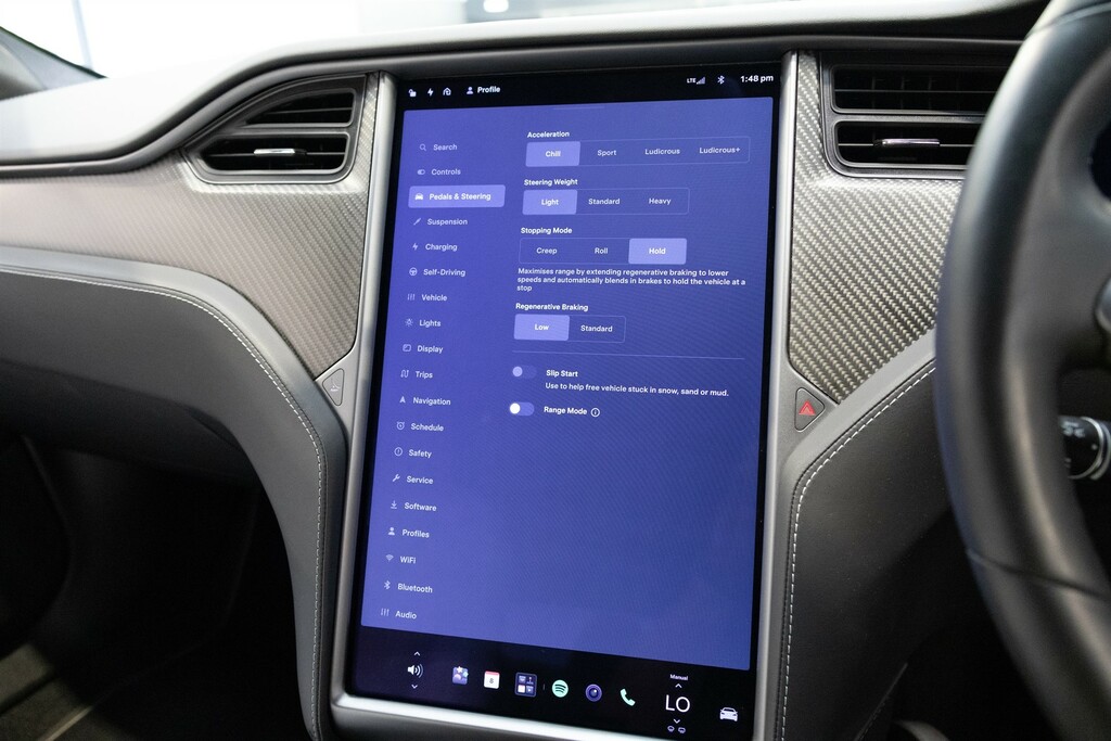 Tesla Model S Model S Ludicrous Performance Awd Grey #15