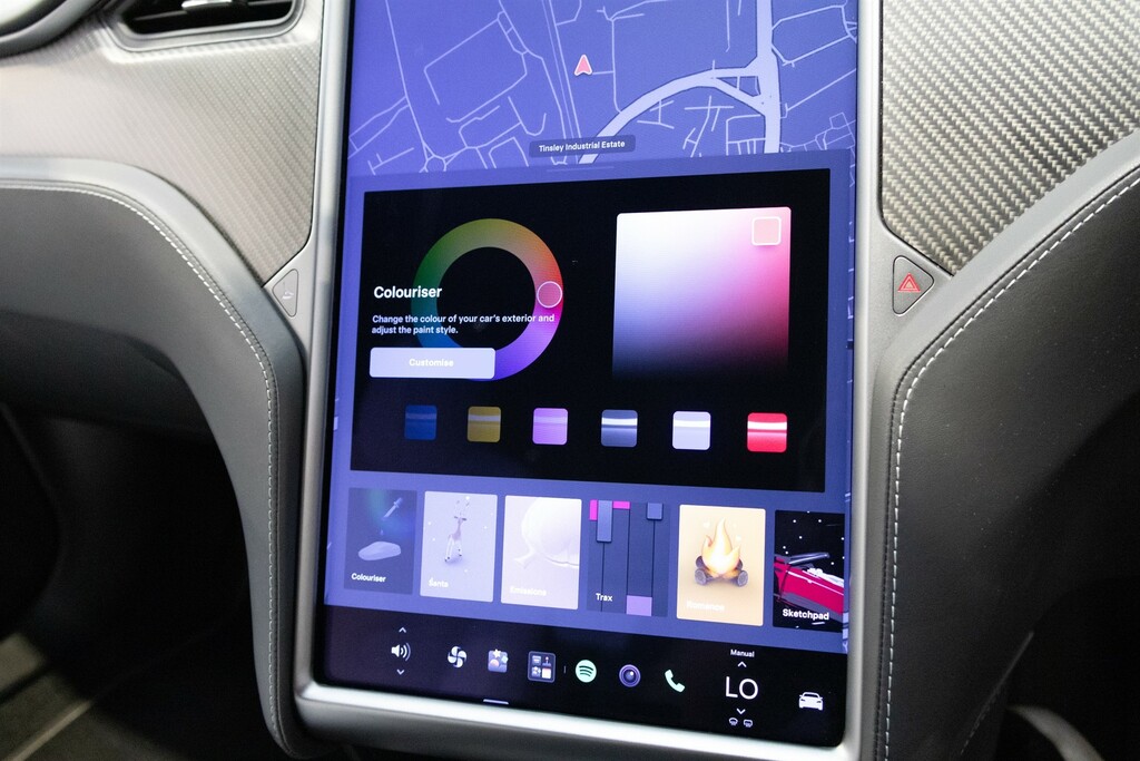 Tesla Model S Model S Ludicrous Performance Awd Grey #24