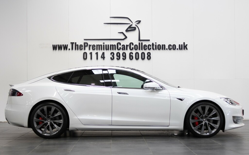 Tesla Model S Performance Ludicrous Awd White #2