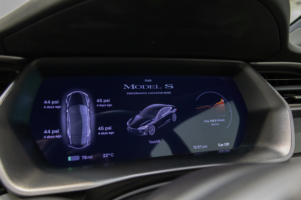 Tesla Model S Performance Ludicrous Awd 21 Turbine Alloys Black #23
