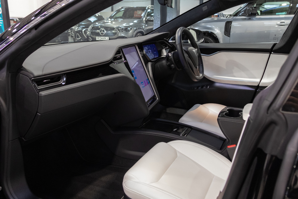 Tesla Model S Performance Ludicrous Awd 21 Turbine Alloys Black #10
