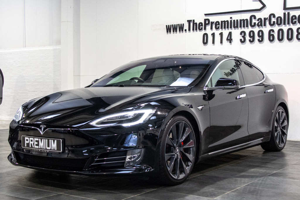 Tesla Model S Performance Ludicrous Awd 21 Turbine Alloys Black #30