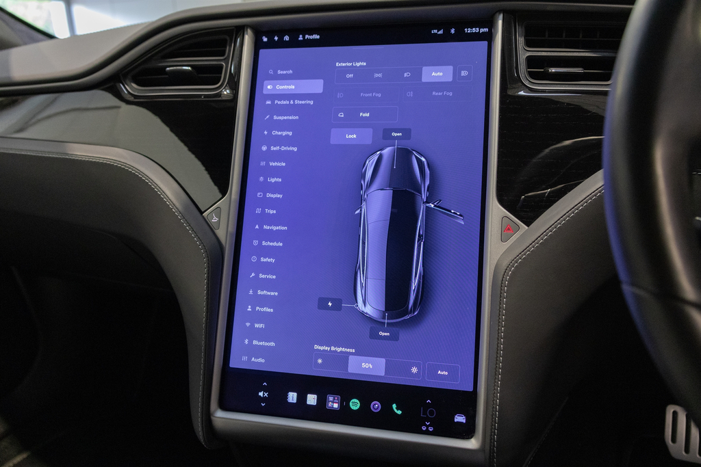 Tesla Model S Performance Ludicrous Awd 21 Turbine Alloys Black #14