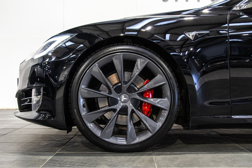 Tesla Model S Performance Ludicrous Awd 21 Turbine Alloys Black #27