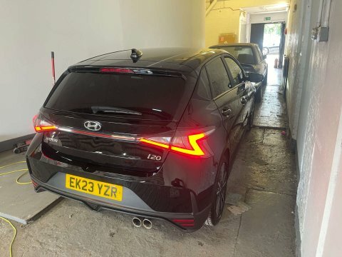 Hyundai I20 Hatchback EK23YZR Black #3