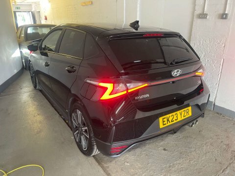 Hyundai I20 Hatchback EK23YZR Black #2