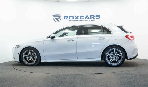 Mercedes-Benz A Class Hatchback VX21TVJ White #4