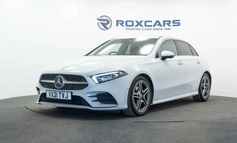 Mercedes-Benz A Class Hatchback VX21TVJ White #3