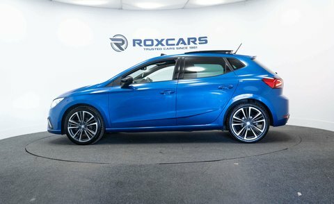 Seat Ibiza Hatchback YB74UGG Blue #4