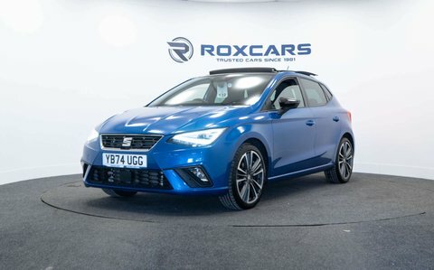 Seat Ibiza Hatchback YB74UGG Blue #3