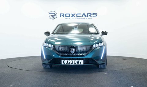 Peugeot 308 Estate GJ23DWV Blue #2