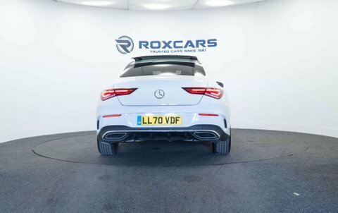 Mercedes-Benz CLA Class Saloon LL70VDF White #6