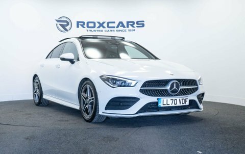 Mercedes-Benz CLA Class Saloon White