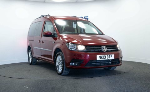 Volkswagen Caddy Maxi Mpv Red