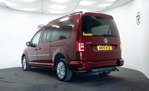 Volkswagen Caddy Maxi Mpv NK19BTE Red #5