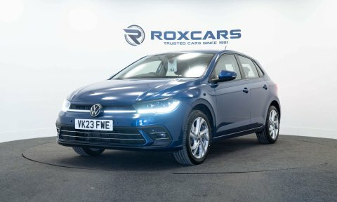 Volkswagen Polo Hatchback VK23FWE Blue #3