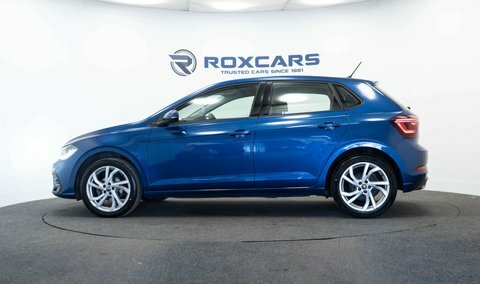 Volkswagen Polo Hatchback VK23FWE Blue #4