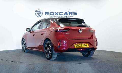 Vauxhall Corsa Hatchback DN23FWV Red #5